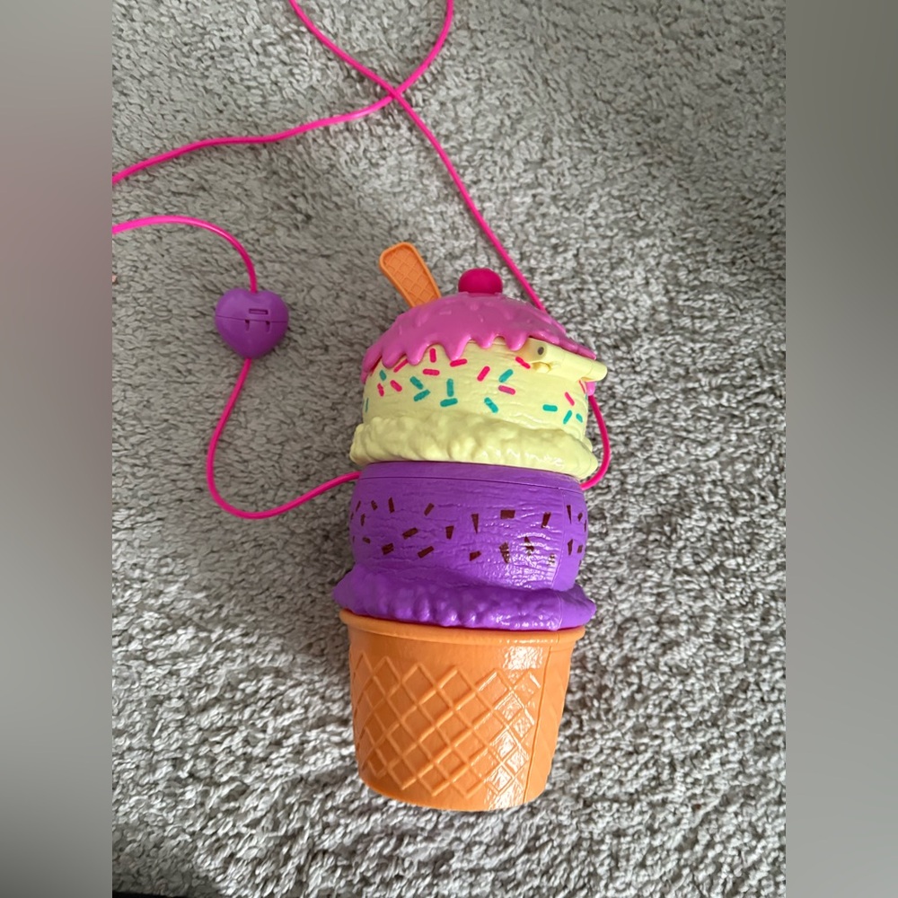 🍦Polly Pocket Spin 'n Surprise Playground ice cream Playset